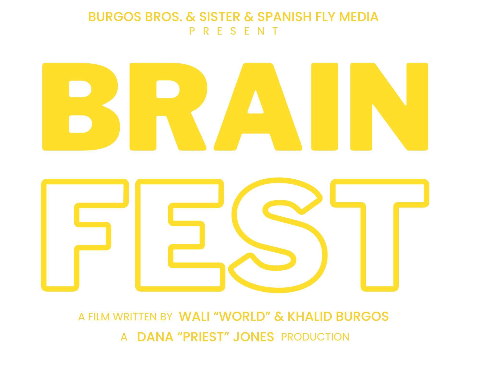 BRAIN FEST Master Production Logo